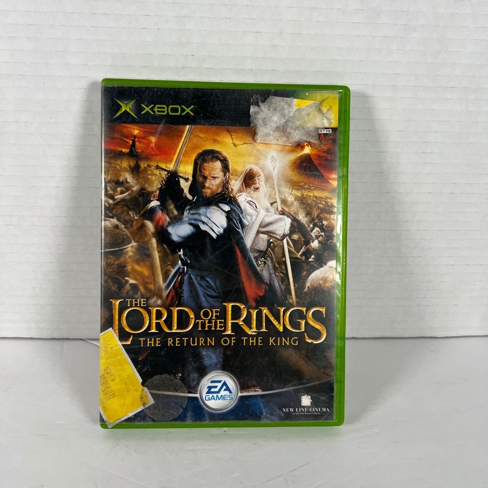 The Lord of the Rings‎ The Return of the King Microsoft Xbox 2003 EA Games CIB